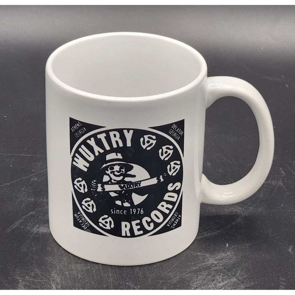 Wuxtry Records Athens Decatur GA Coffee Mug Cup Georgia Independent Record Store